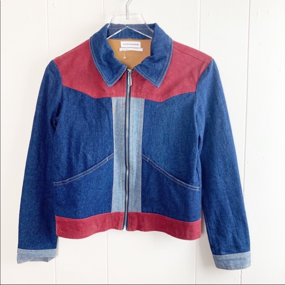 Urban Outfitters Patchwork Denim Jacket S